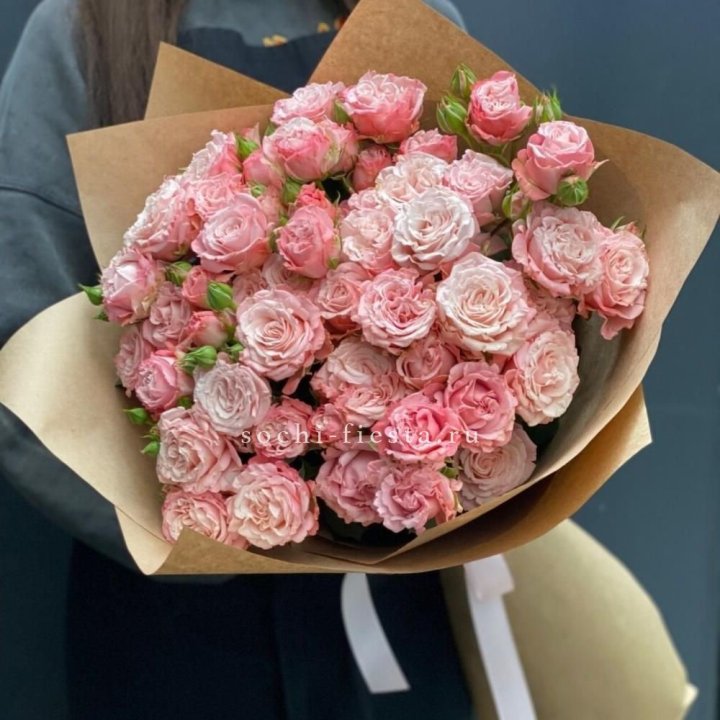 Пионовидные розы Bombastic №2 в Челябинске