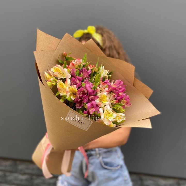 Альстромерии в крафте в Челябинске