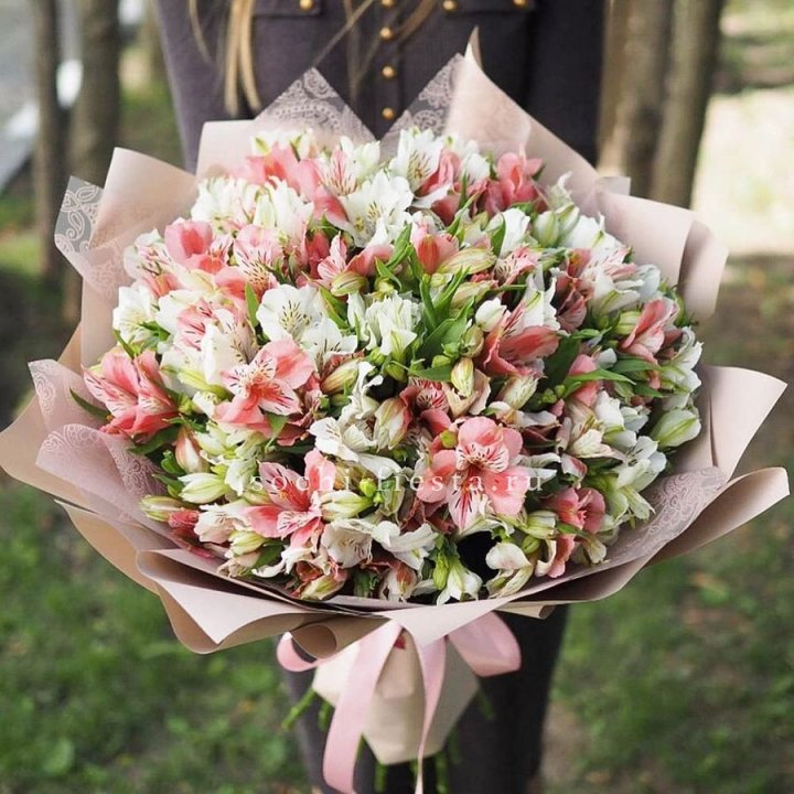 Букет альстромерий "ВАУ" в Челябинске