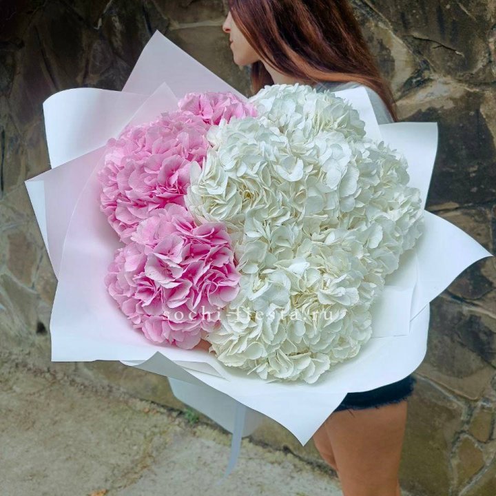 Букет гортензий №2 в Челябинске