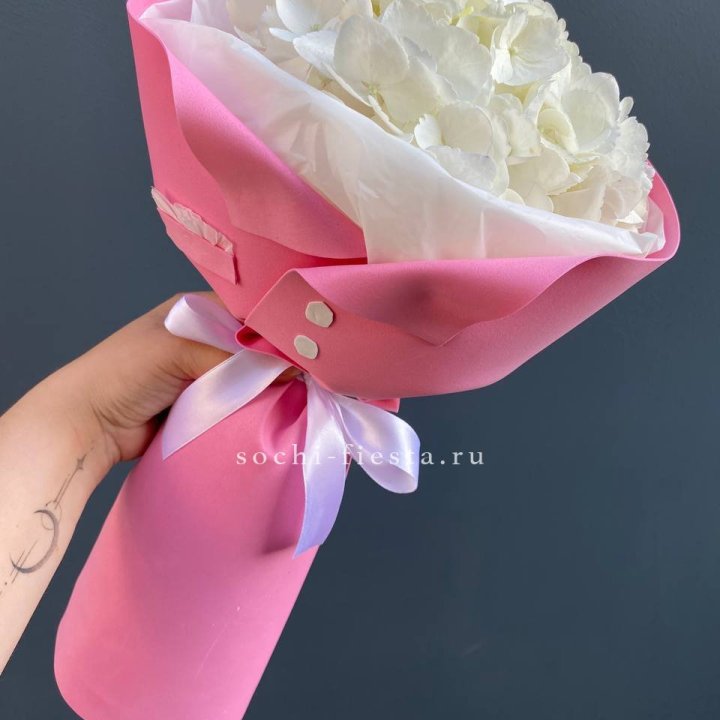 Гортензия в розовом пиджаке в Челябинске