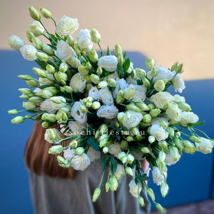 Охапка эустомы в Челябинске