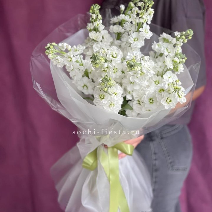 Букет ароматной маттиоллы №1 в Челябинске