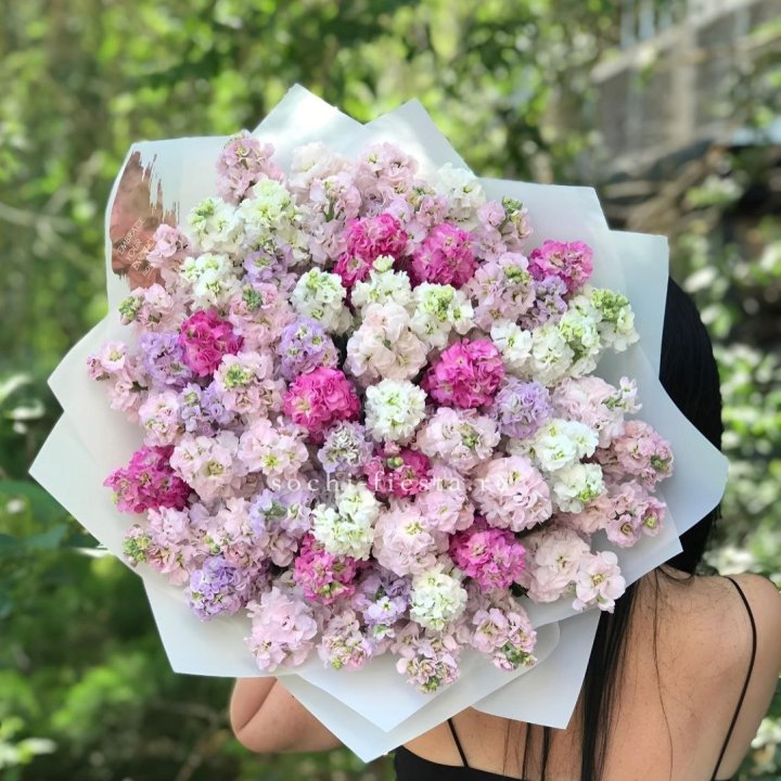 Букет ароматной маттиоллы №3 в Челябинске