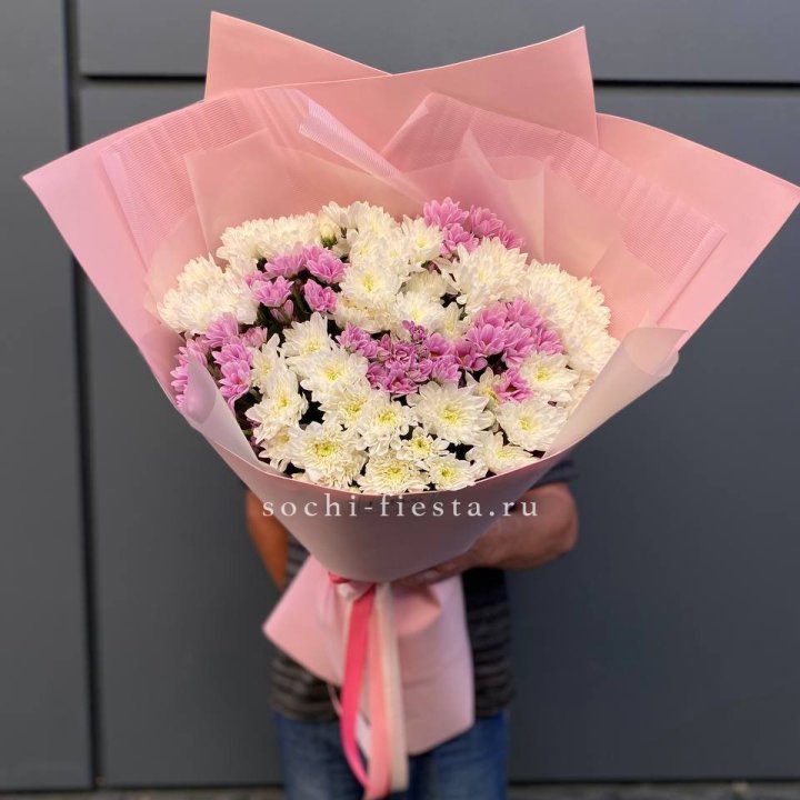  Букет хризантем- гигант  в Челябинске