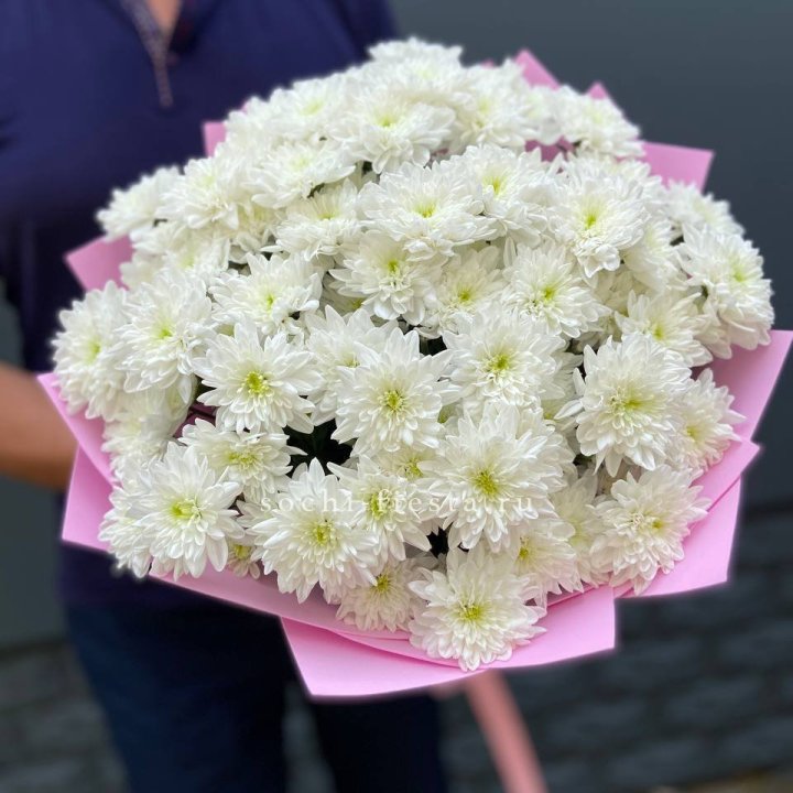  Букет 15 хризантем  в Челябинске