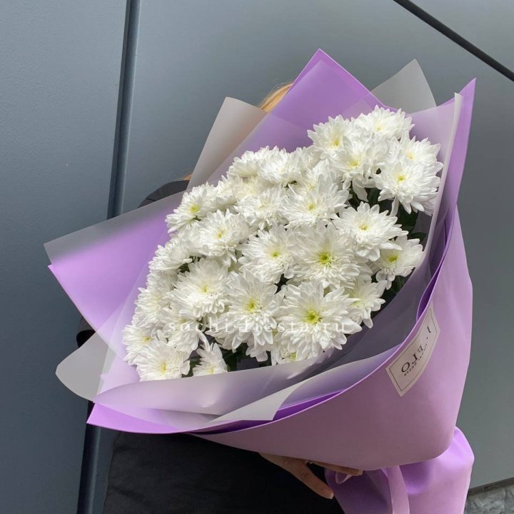  7 хризантем  в Челябинске