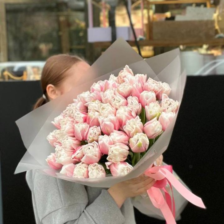 51 нежный тюльпан в Челябинске
