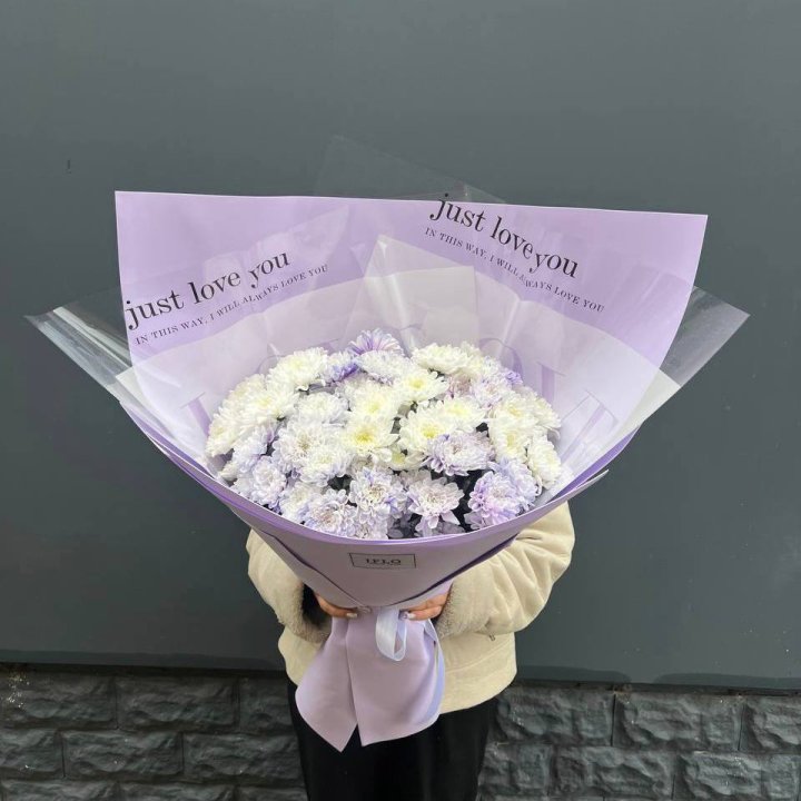 9 воздушных хризантем в Челябинске