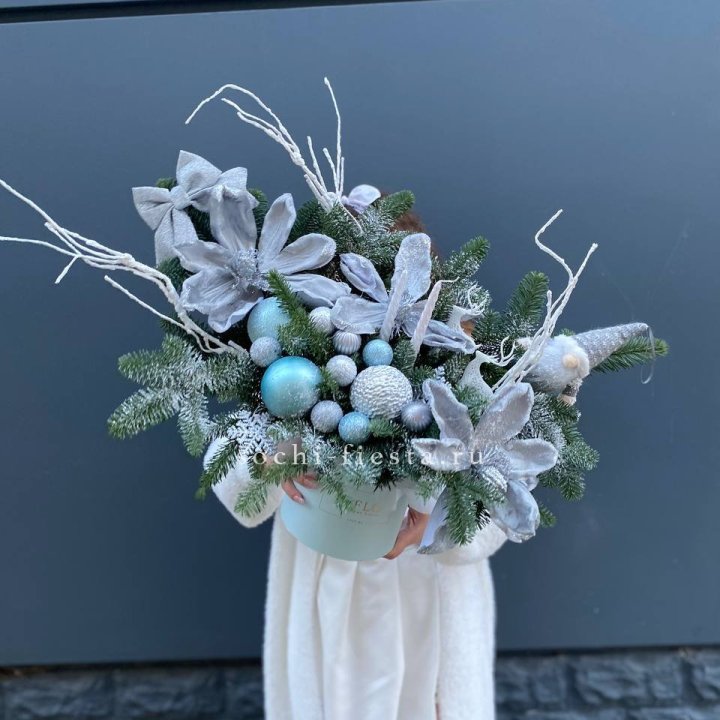 Композиция "Снежный цветок" в Челябинске