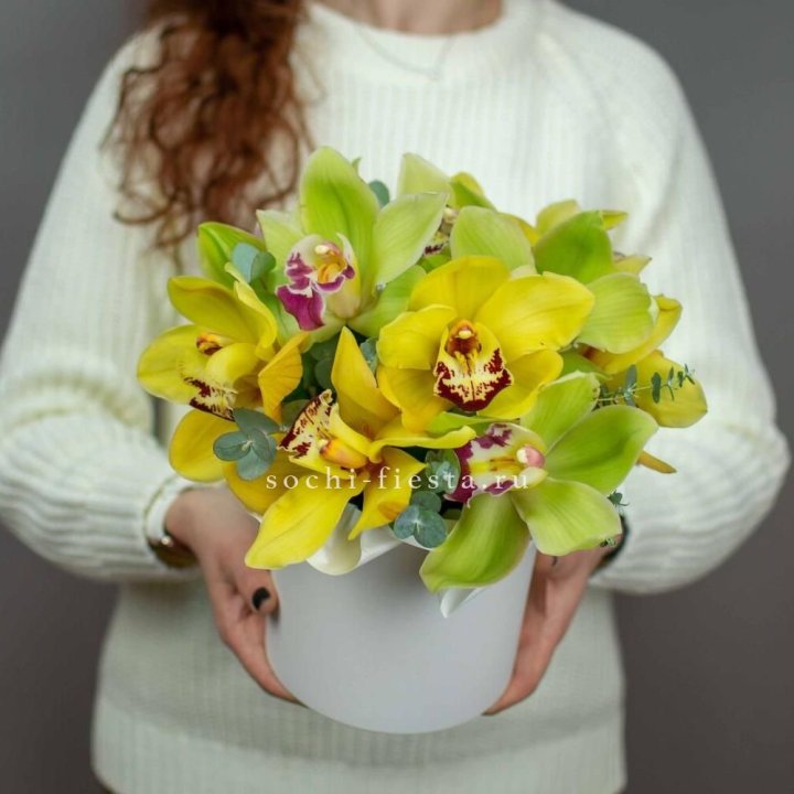 Бокс с орхидей №1 в Челябинске