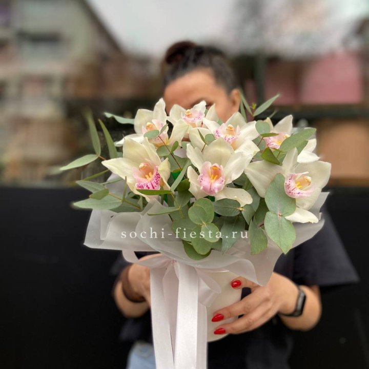 Бокс с орхидеями в Челябинске