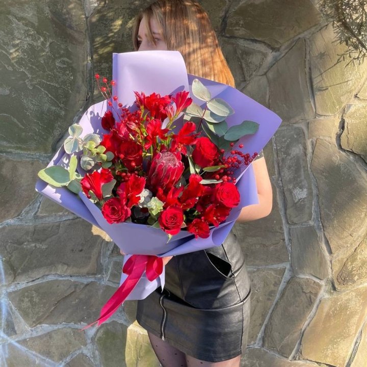 Букет c протеей "Алиса" в Челябинске