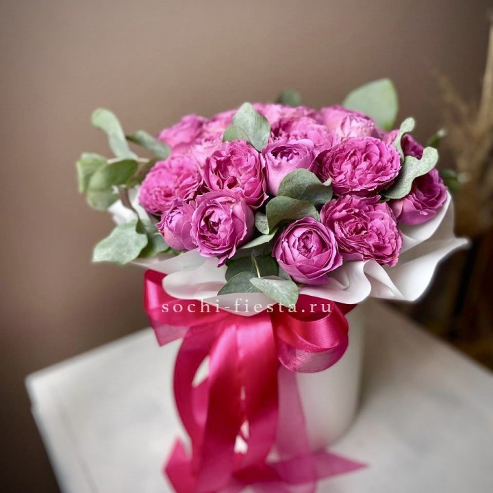 Розы Мисти баблс 7 веточек в Челябинске