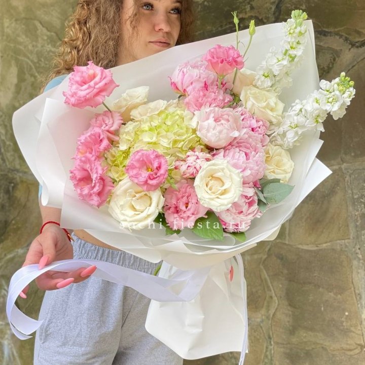 Букет с пионами №3 в Челябинске