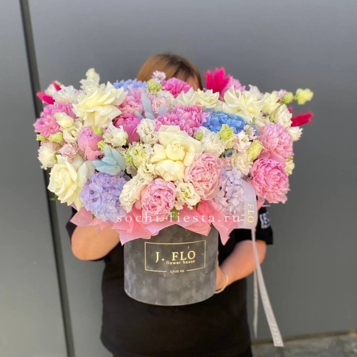 Цилиндр с пионами "Аса" в Челябинске