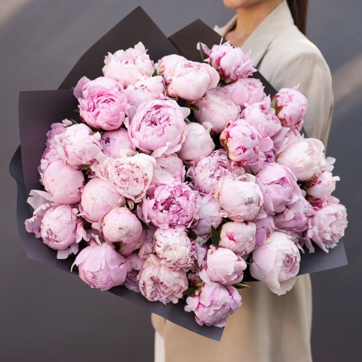 Пионы охапка в Челябинске