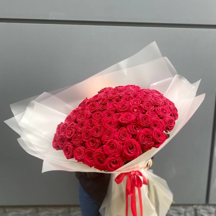 101 высокая роза в Челябинске