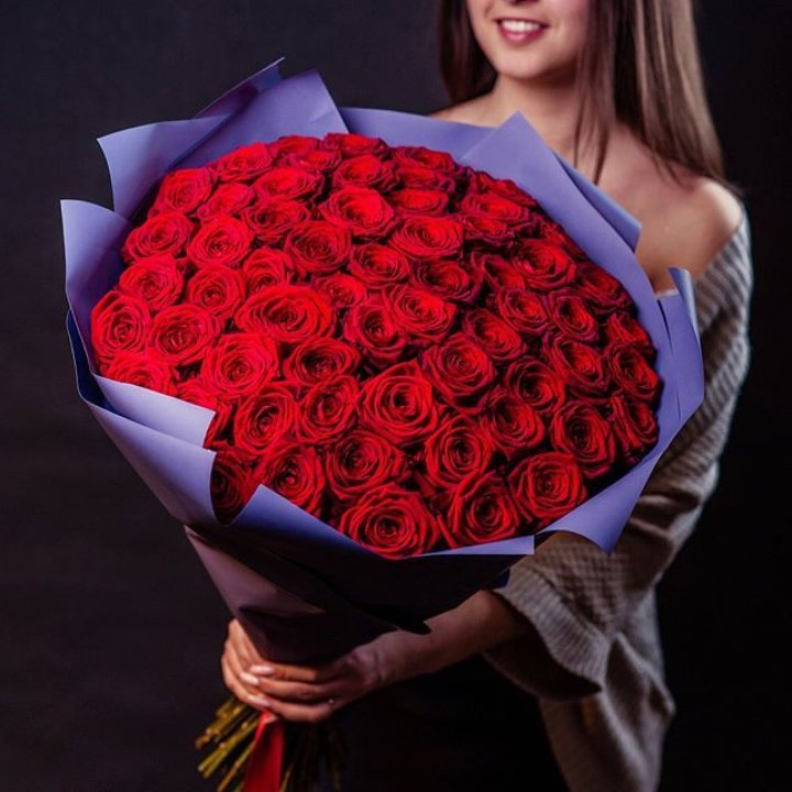 71 красная роза в Челябинске