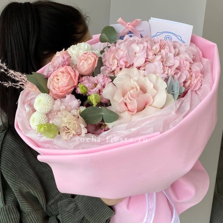 Авторский букет "Пинки" в Челябинске