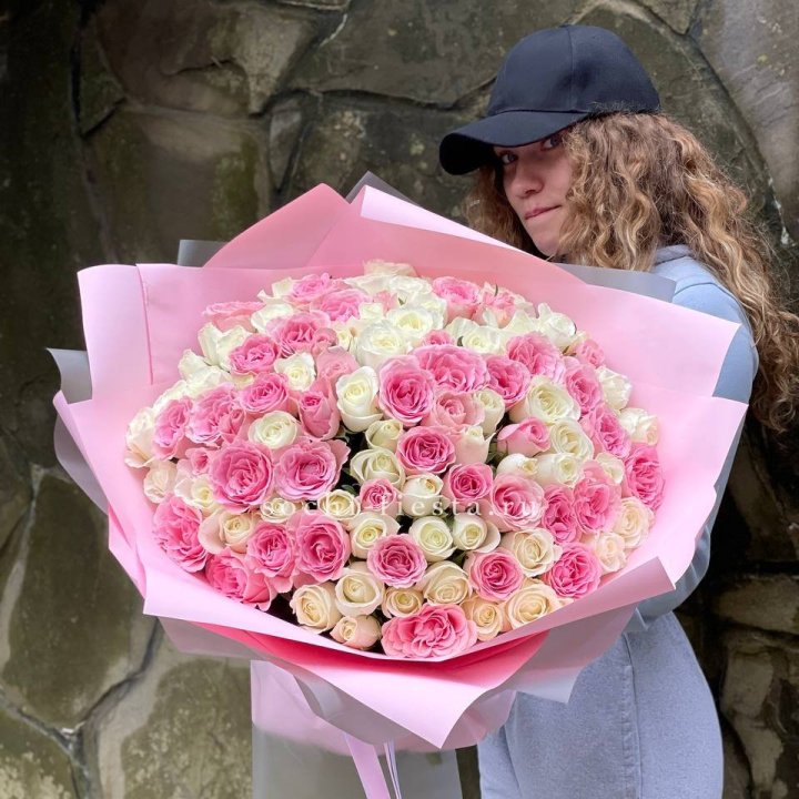 101 роза Миксбери в Челябинске