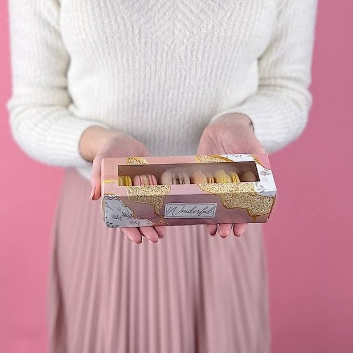 Коробка макаронс 5 шт. в Челябинске