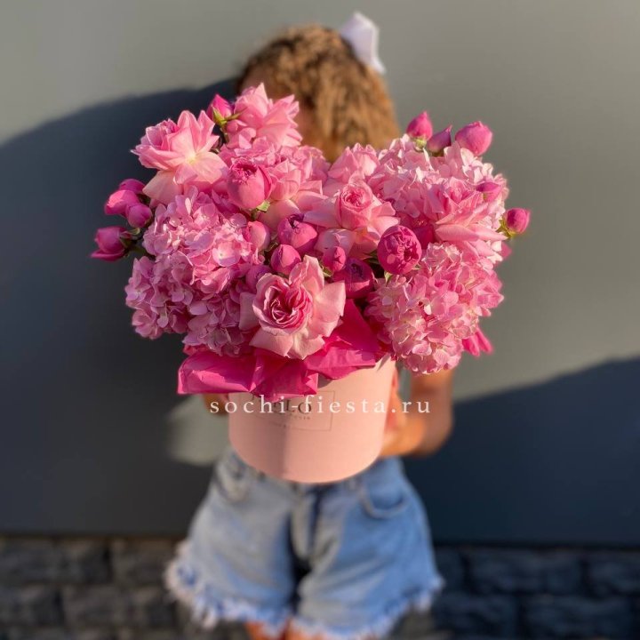 Цветочная композиция "Пасион" в Челябинске