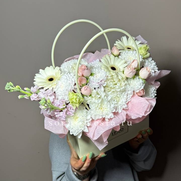 Сумочка "Белый рассвет" в Челябинске