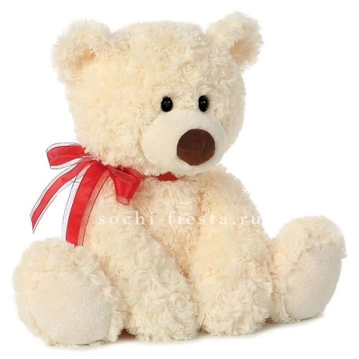 Белый плюшевый мишка  в Челябинске