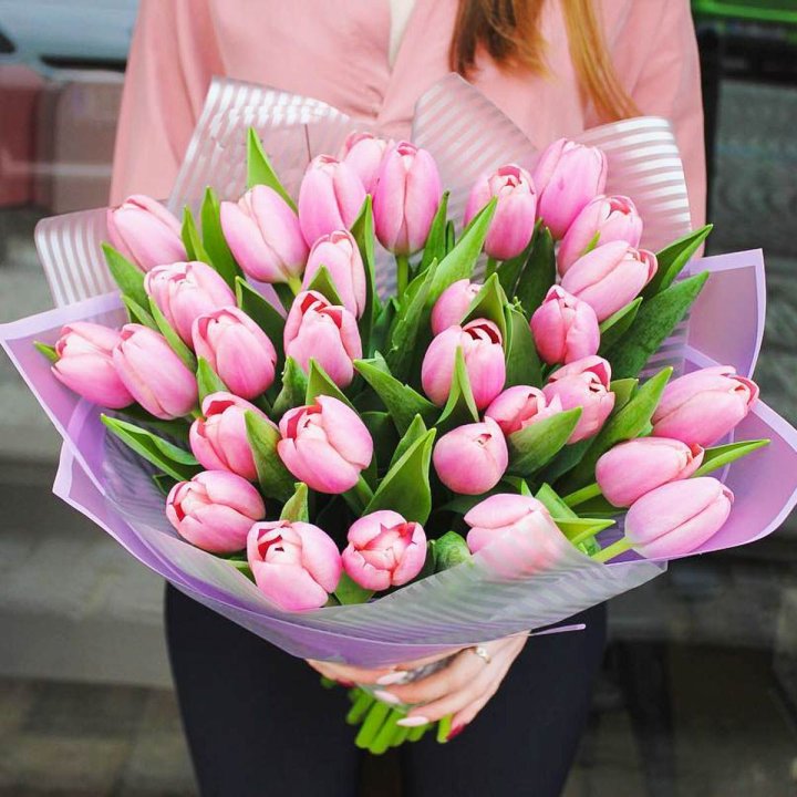 25 тюльпанов "Айс крем" в Челябинске