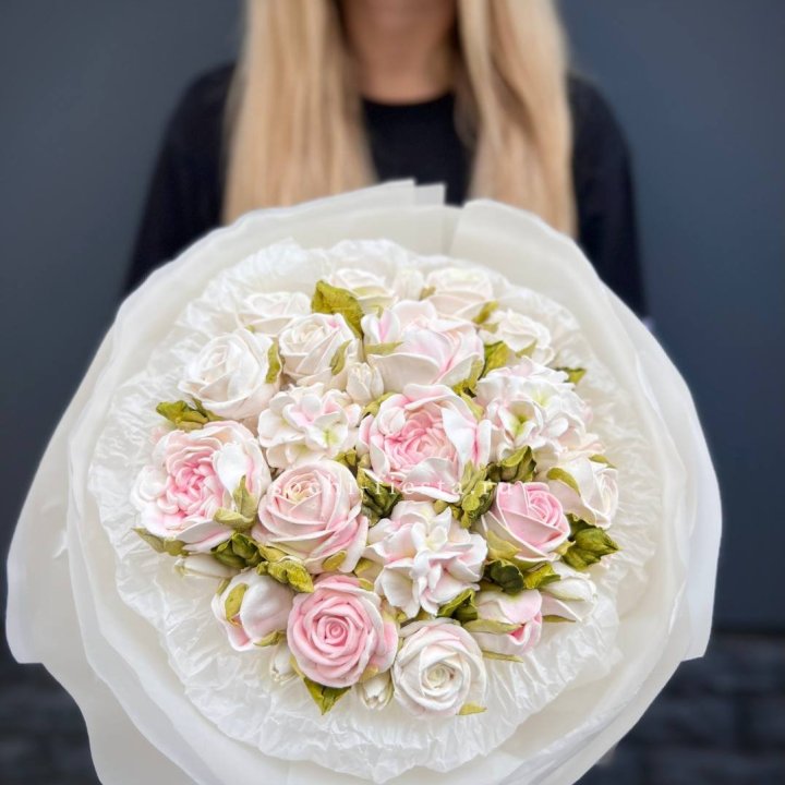 Сладкий букет из ЗЕФИРА нежный в Челябинске